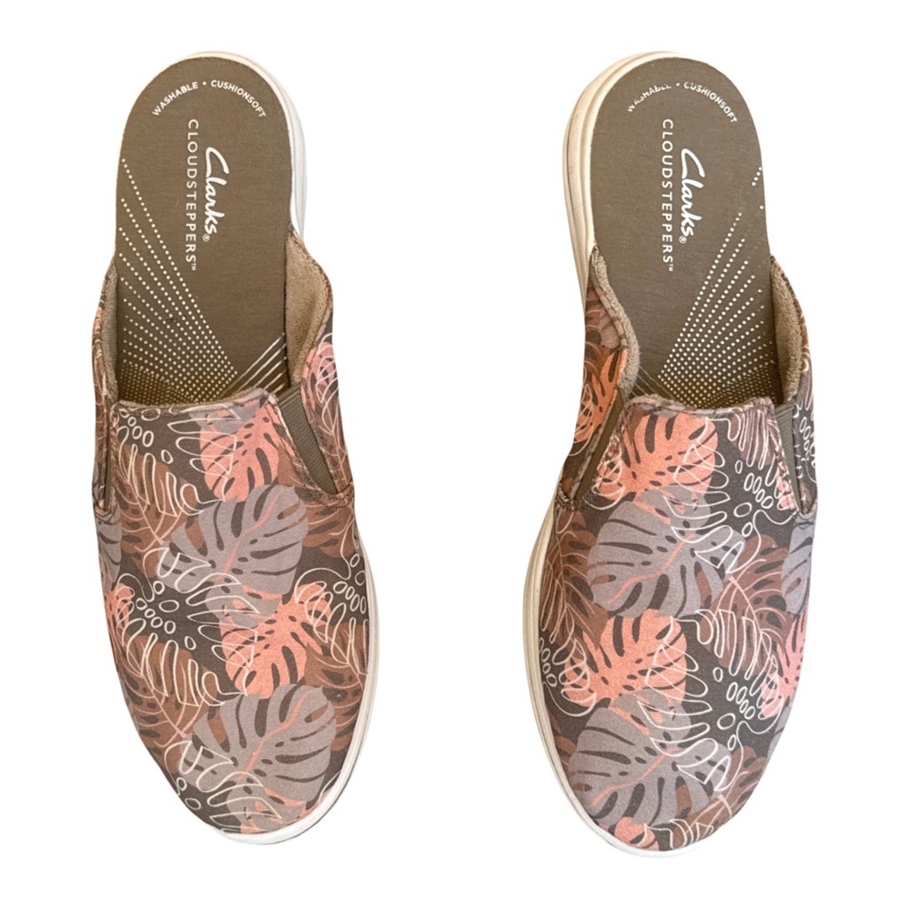 Clarks Cloud Steppers Leaf Print 9 - image 1